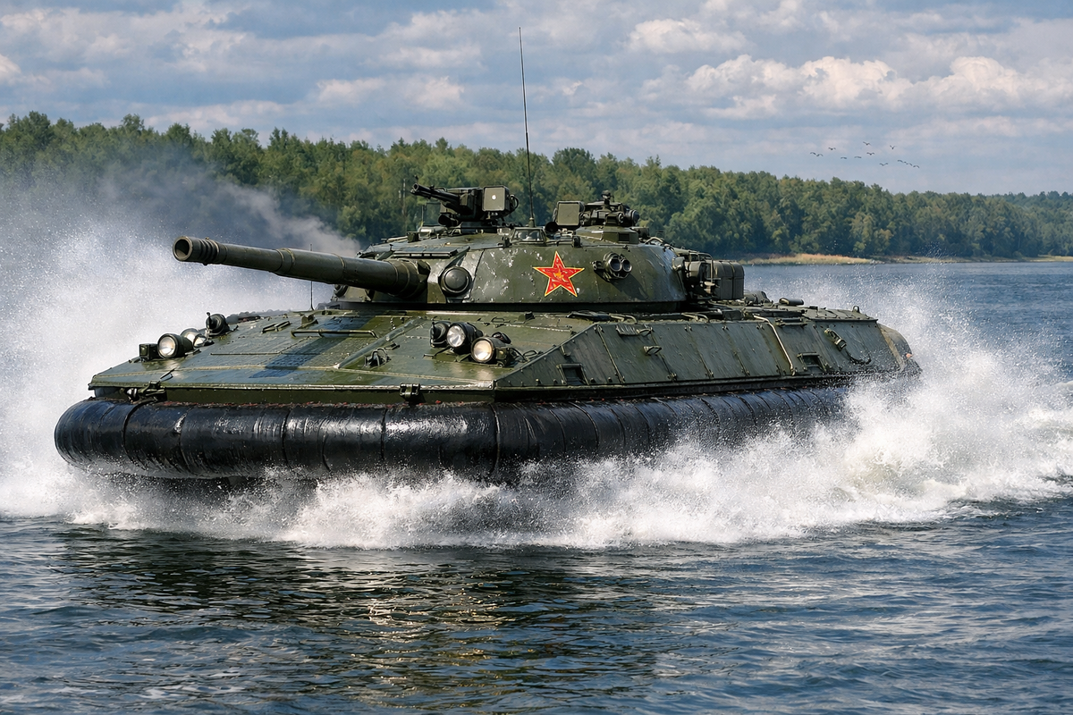 Так видит «Объект 760» нейросеть. Реальные изображения машины будут ниже. 