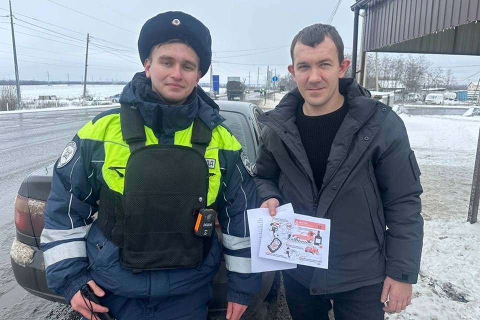    Госавтоинспекция провела в ДНР акцию «Зимняя дорога без опасностей». Фото: МВД по ДНР