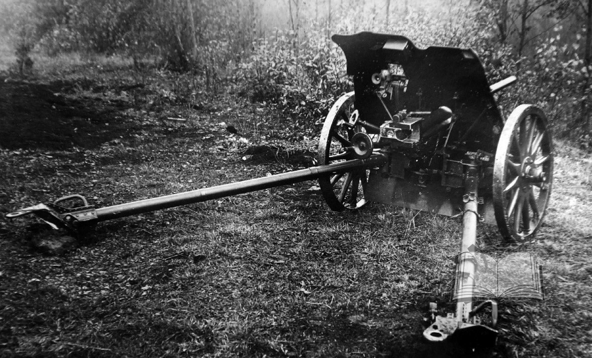 Прямая предшественница - 37-мм противотанковая пушка 1-К. Она очень похожа на 3,7 cm TaK L/45, но прицел уже советский, есть небольшие изменения и про конструкции.