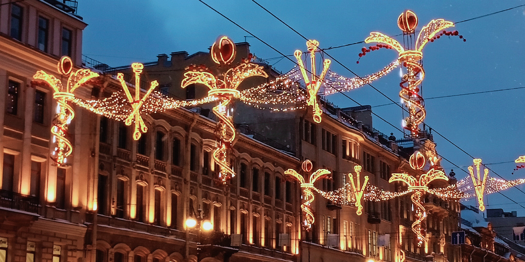 Петербург Новогодний.
