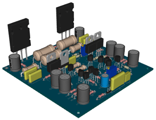 Усилитель с AUDIO-MOSFET выходным каскадом