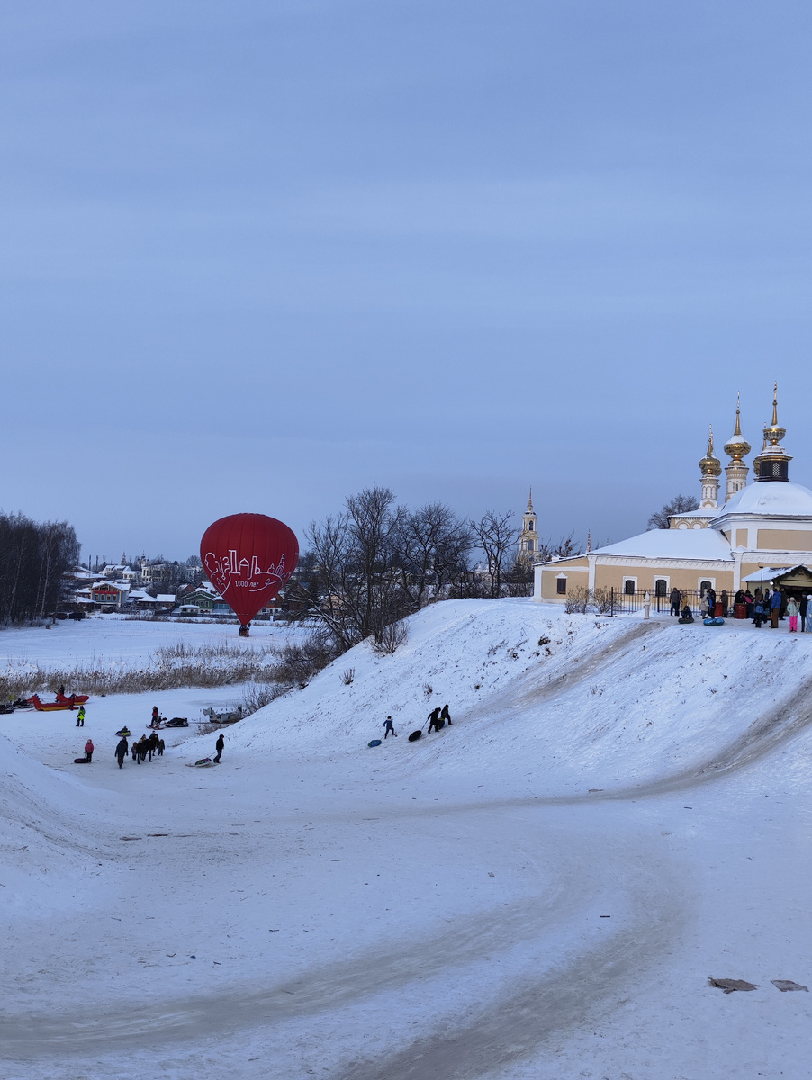 Зимний Суздаль