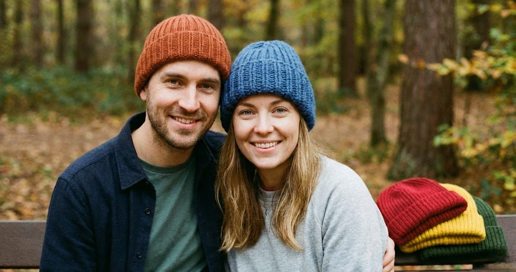 Парные шапки к 14 февраля: Подборка схем для влюбленных (Family Look).