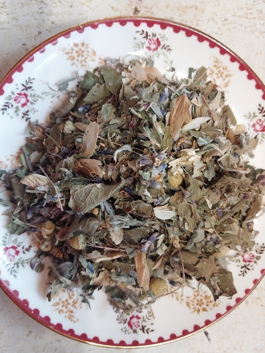 ромашка луговая, цвет липы, лаванда, лист липы.