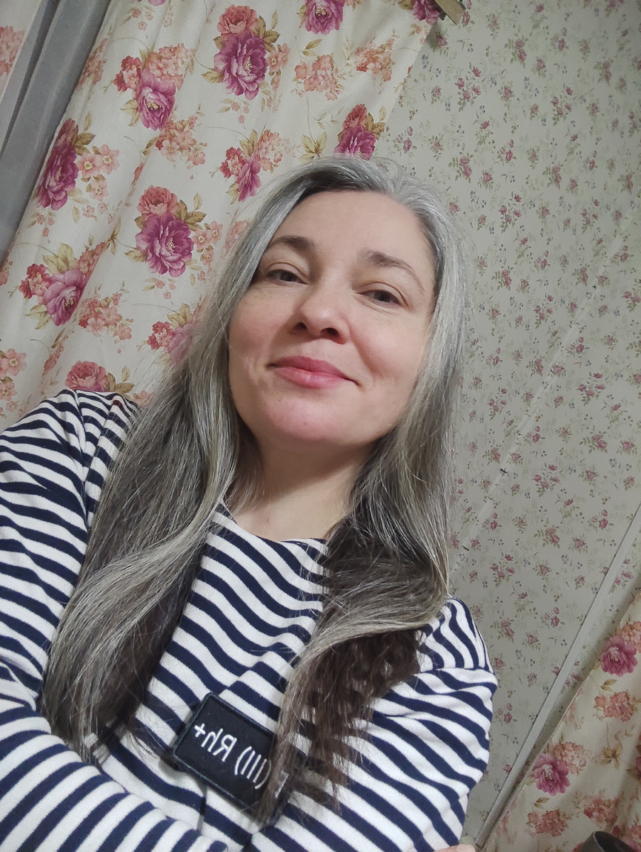 4 день после шампуня, можно ещё ходить и радоваться! 