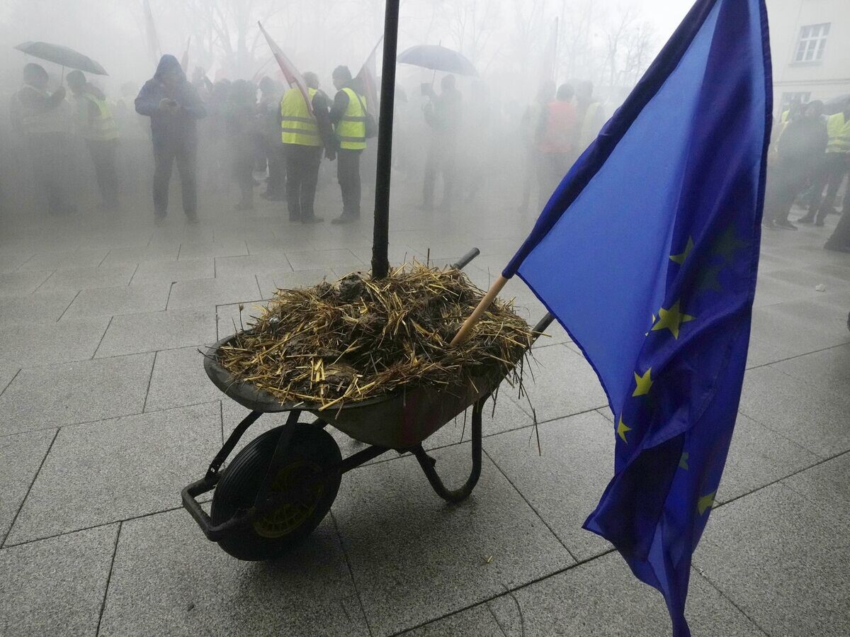    Акция протеста польских фермеров | © AP Photo / Czarek Sokolowski