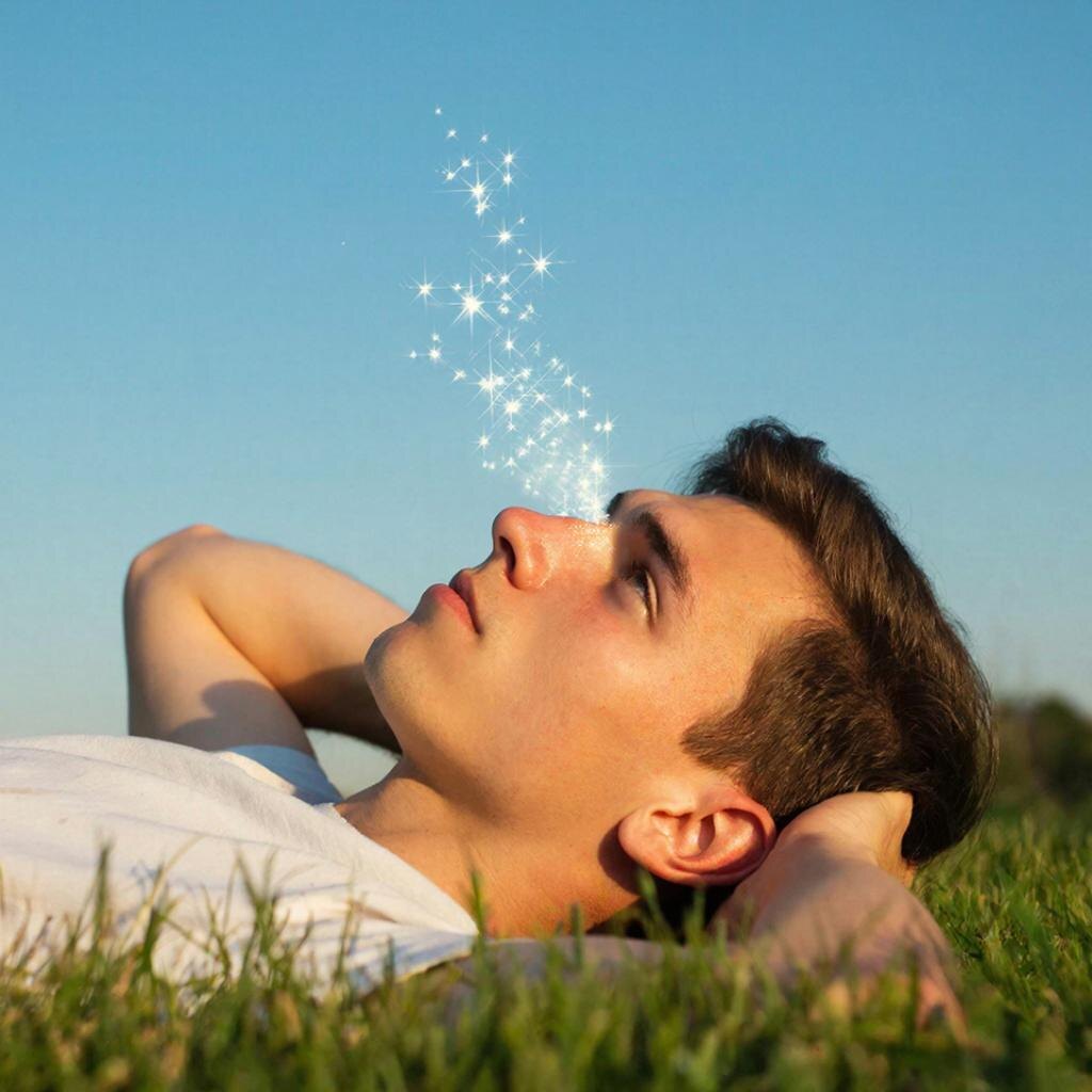 Синее небо — не просто фон. Это зеркало, в котором отражается твоя внутренняя жизнь.