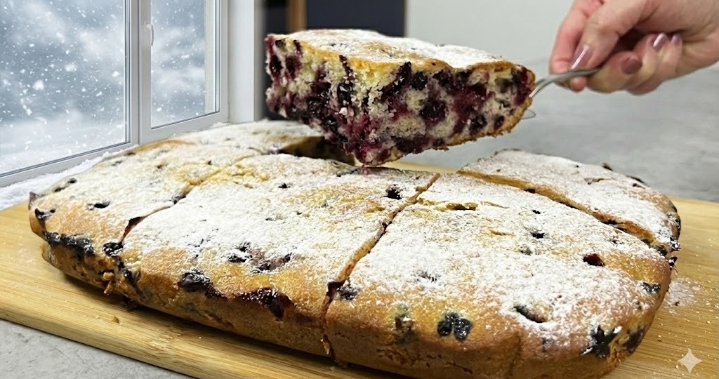 За окном метель, а дома пахнет летом: пеку свой любимый пирог из замороженных ягод