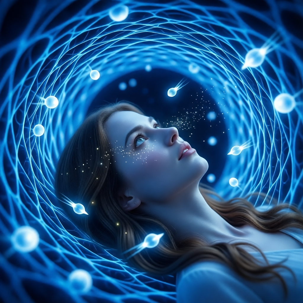 Каждый раз, когда ты видишь искорку — это твой лейкоцит защищает тебя. Прямо сейча