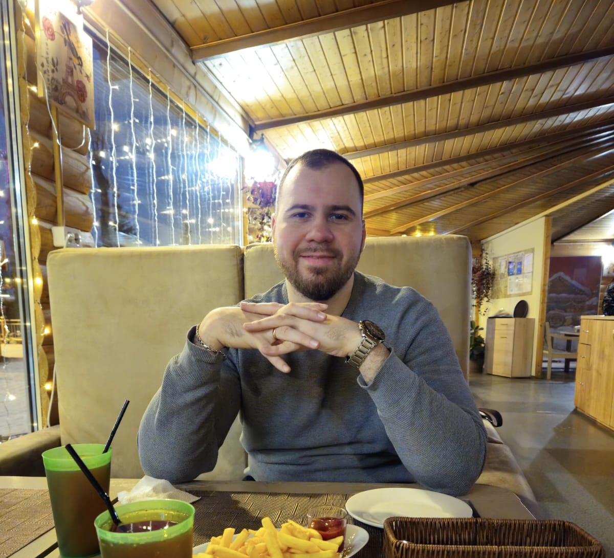 Роман Михайлович, собственной персоной. 