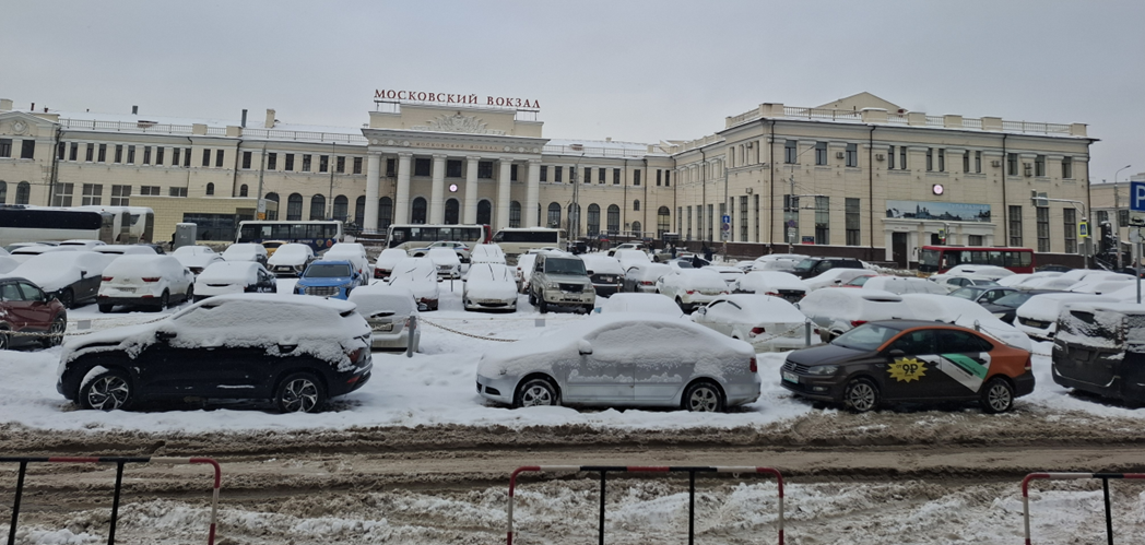Московский вокзал г. Тула