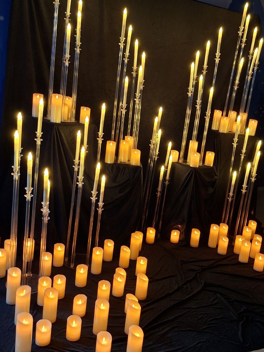 Волшебный свет Рождества. Lumisfera и 5000 свечей фотозона