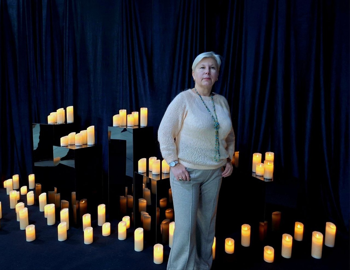 Волшебный свет Рождества. Lumisfera и 5000 свечей непрофессиональное фото