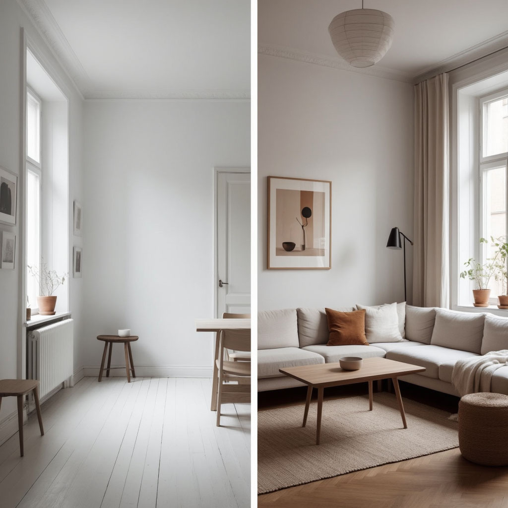 Разница чувствуется сразу: не просто белый, а фактурный; не просто пусто, а продуманно.