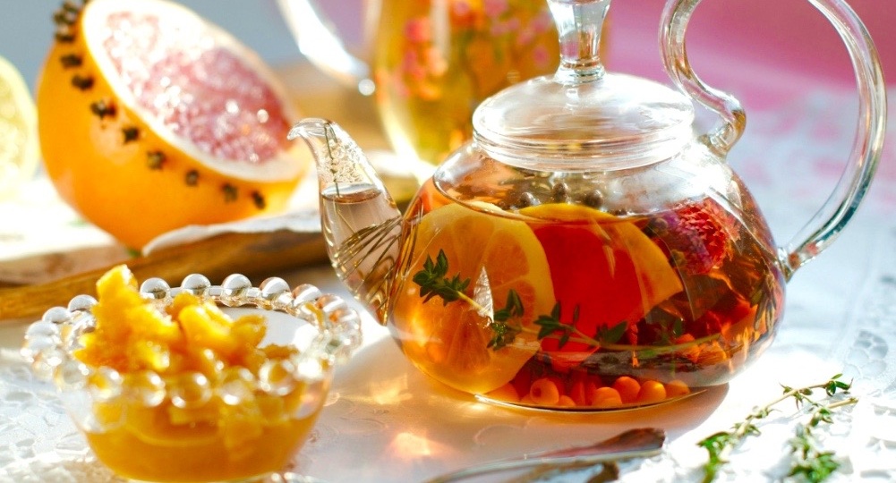 Чай для поднятия настроения. Согревает, радует и витаминизирует.