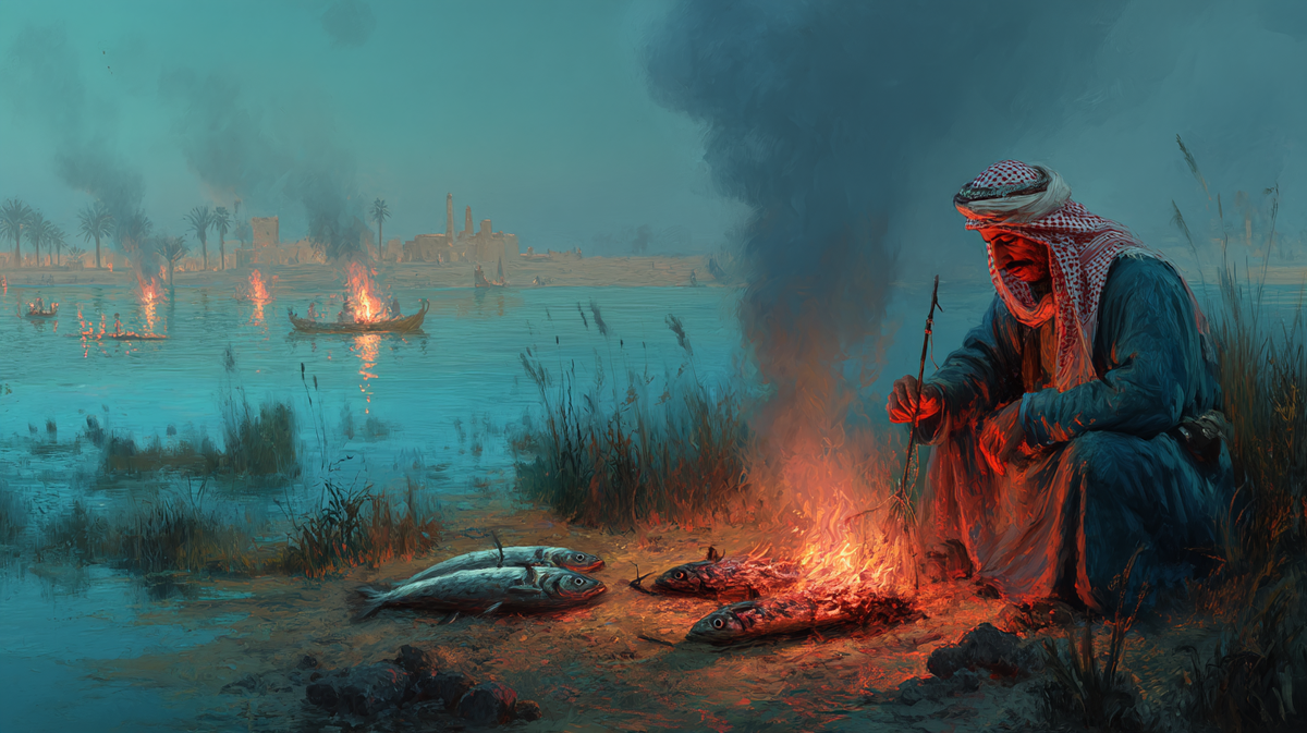 Легенда о рыбе, рождённой водой и огнём