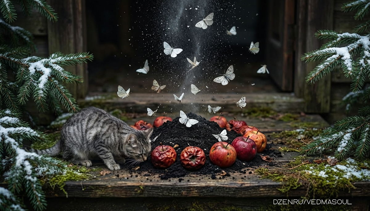 © Авторское изображение @vedmasoul. Cгенерировано ИИ. Порча, расклад, ритуал, чистка