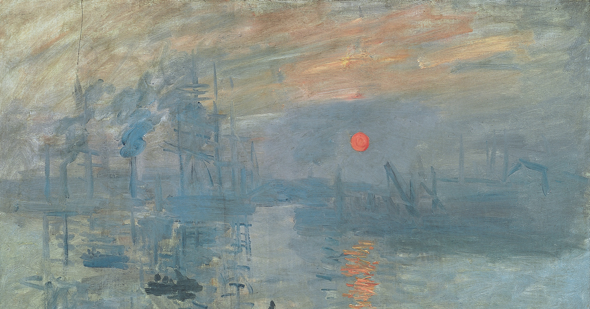 Клод Моне «Впечатление. Восход солнца» (1872 г.)