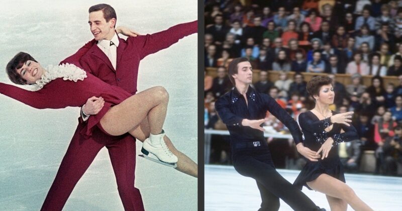    Людмила Пахомова и Александр Горшков на заре их совместного пути