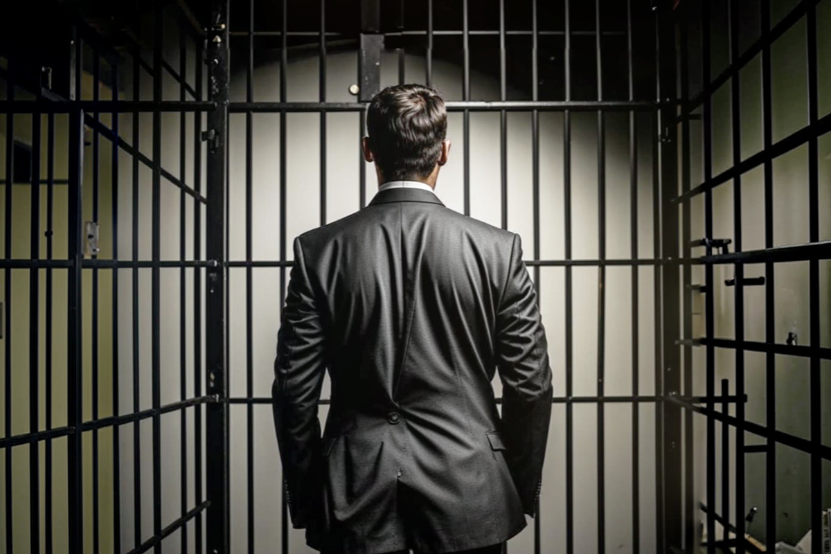 В минувшем году высокопоставленные чиновники из ПФО выслушали обвинительные приговоры судов.  Фото: Изображение сгенерировано нейросетью Kandinsky 3.1