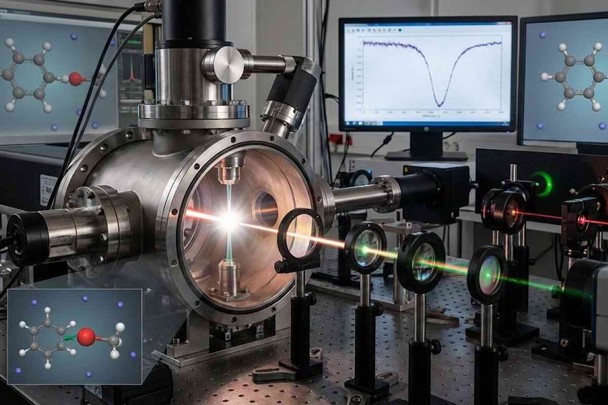 Исчезающий свет в жидкости