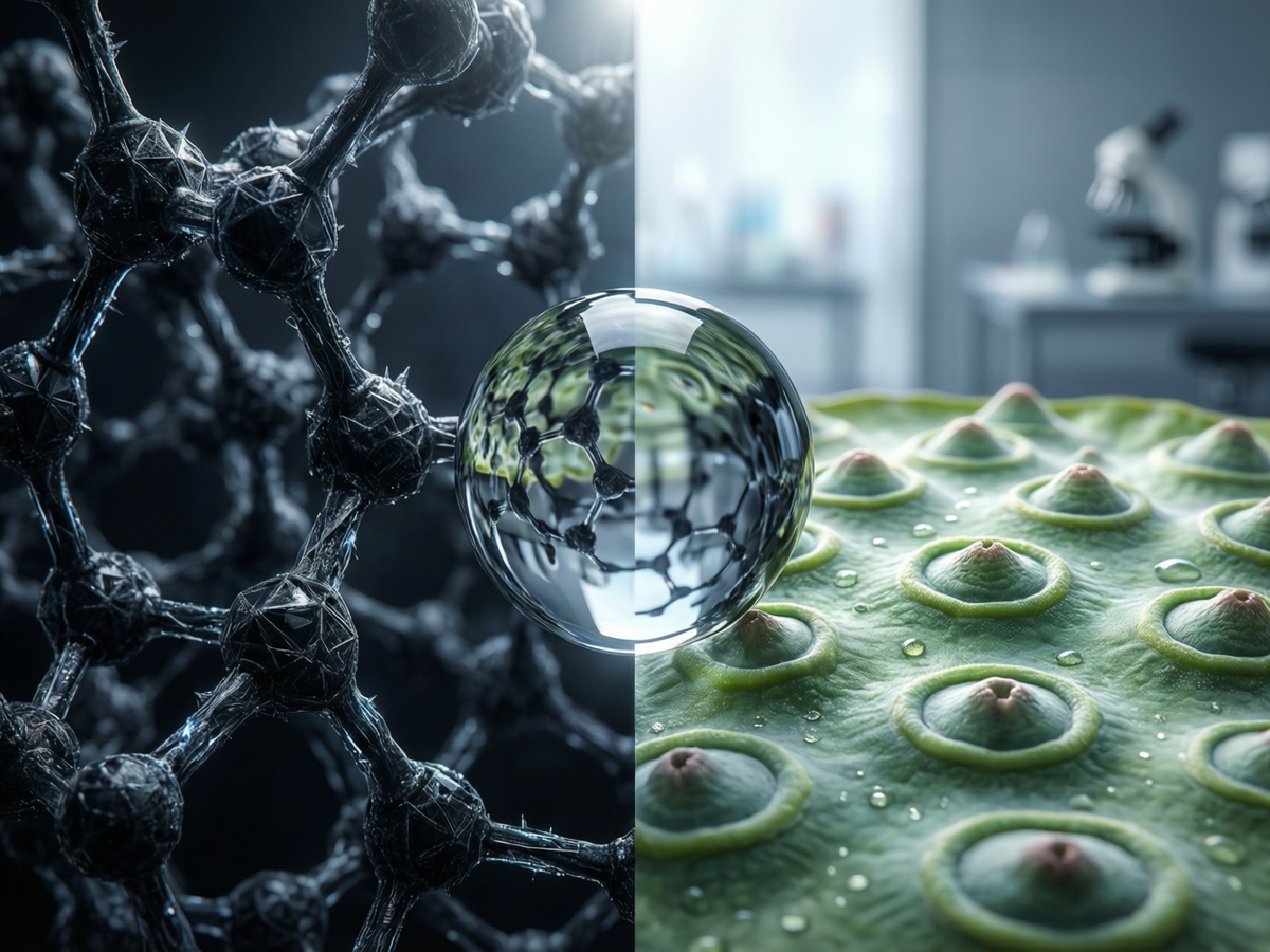 Эволюция капли: от химии к биомиметике