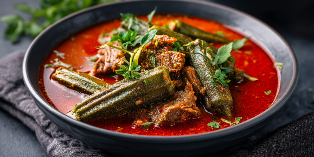 Марга бамия — иракский суп с бамией и мясом, который собирает семью за столом