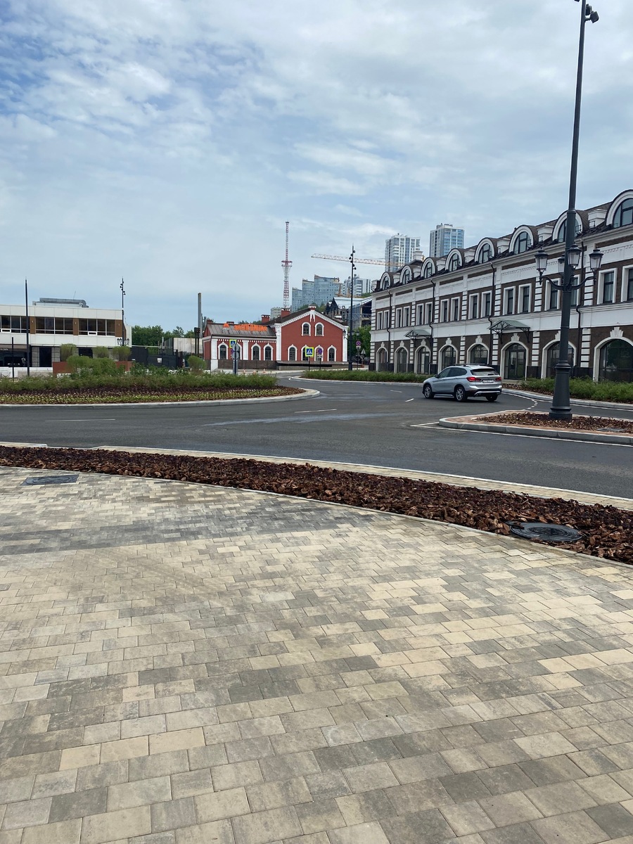 Вид на город