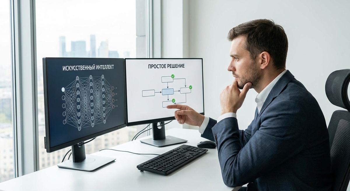 Выбор между AI и простой автоматизацией