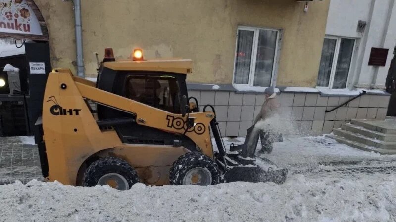     Уборка снега Администрация Барнаула