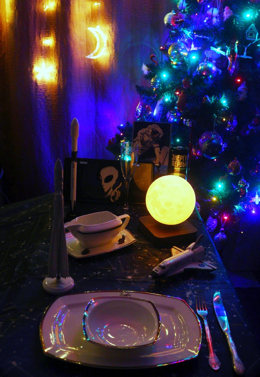 Космический Новый год, фото автора
