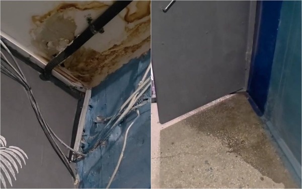    «В новогодние праздники мы страдаем с этой крышей»: В многоквартирном доме Новотроицка талая вода течет по проводам