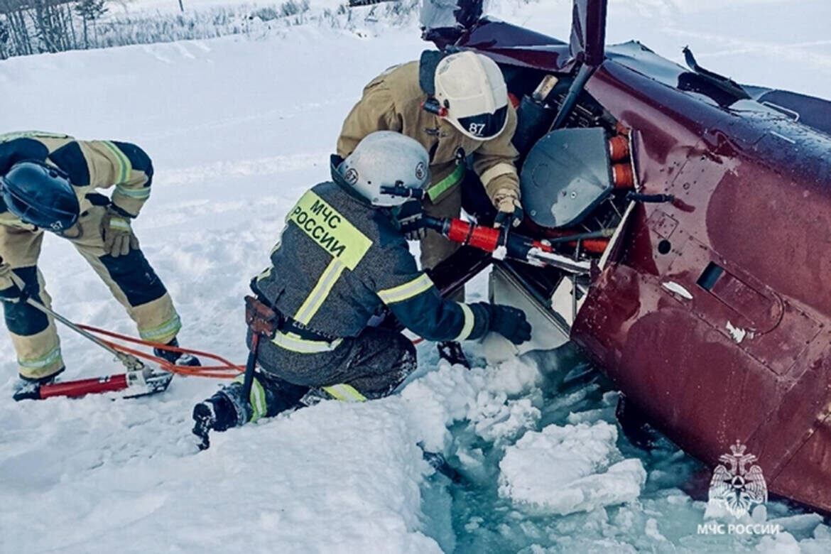 7 января в авиакатастрофе на базе отдыха «Ашатли-парк» погибли Ильяс Гимадутдинов и Эльмир КоняковФото: пресс-служба ГУ МЧС России по Пермскому краю