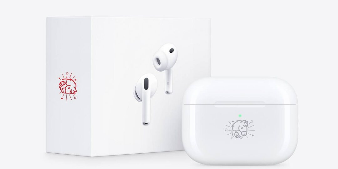 Apple представила новую лимитированную версию AirPods Pro к Лунному Новому году