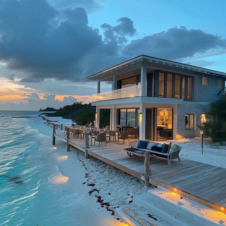 Домик на берегу моря. Фото из Яндекса. 