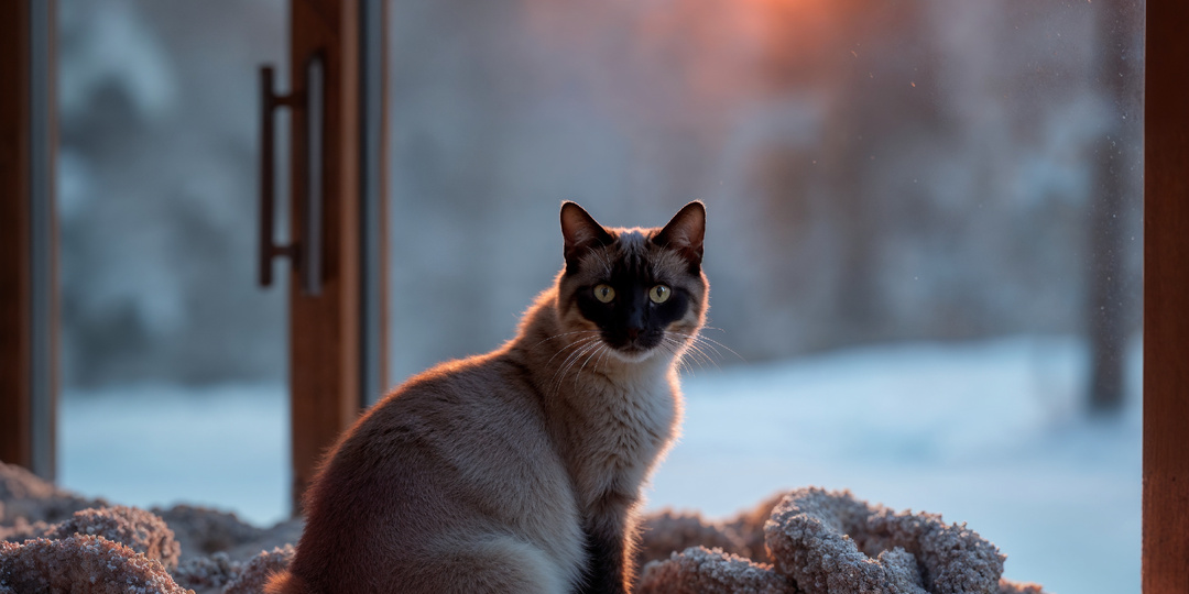 Что видит кошка из окна?