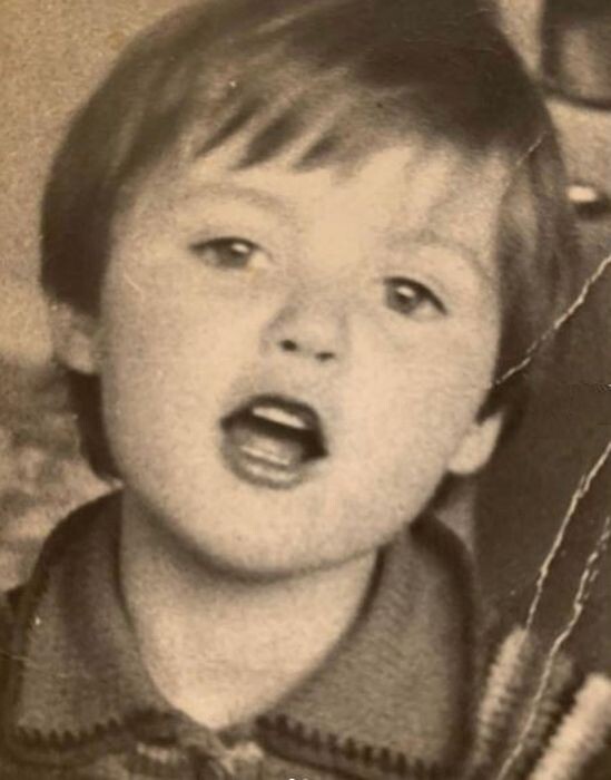 Юлия Меньшова в детстве.