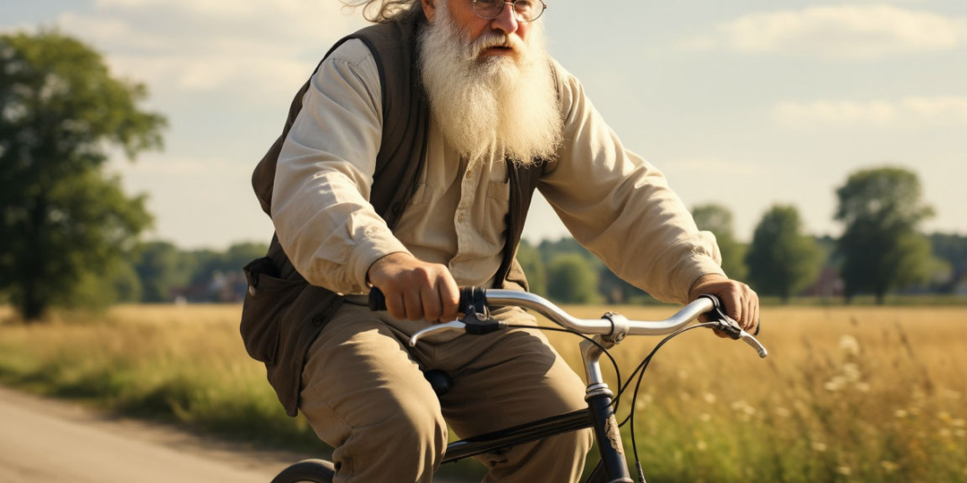 Как Лев Толстой освоил велосипед в 67 лет