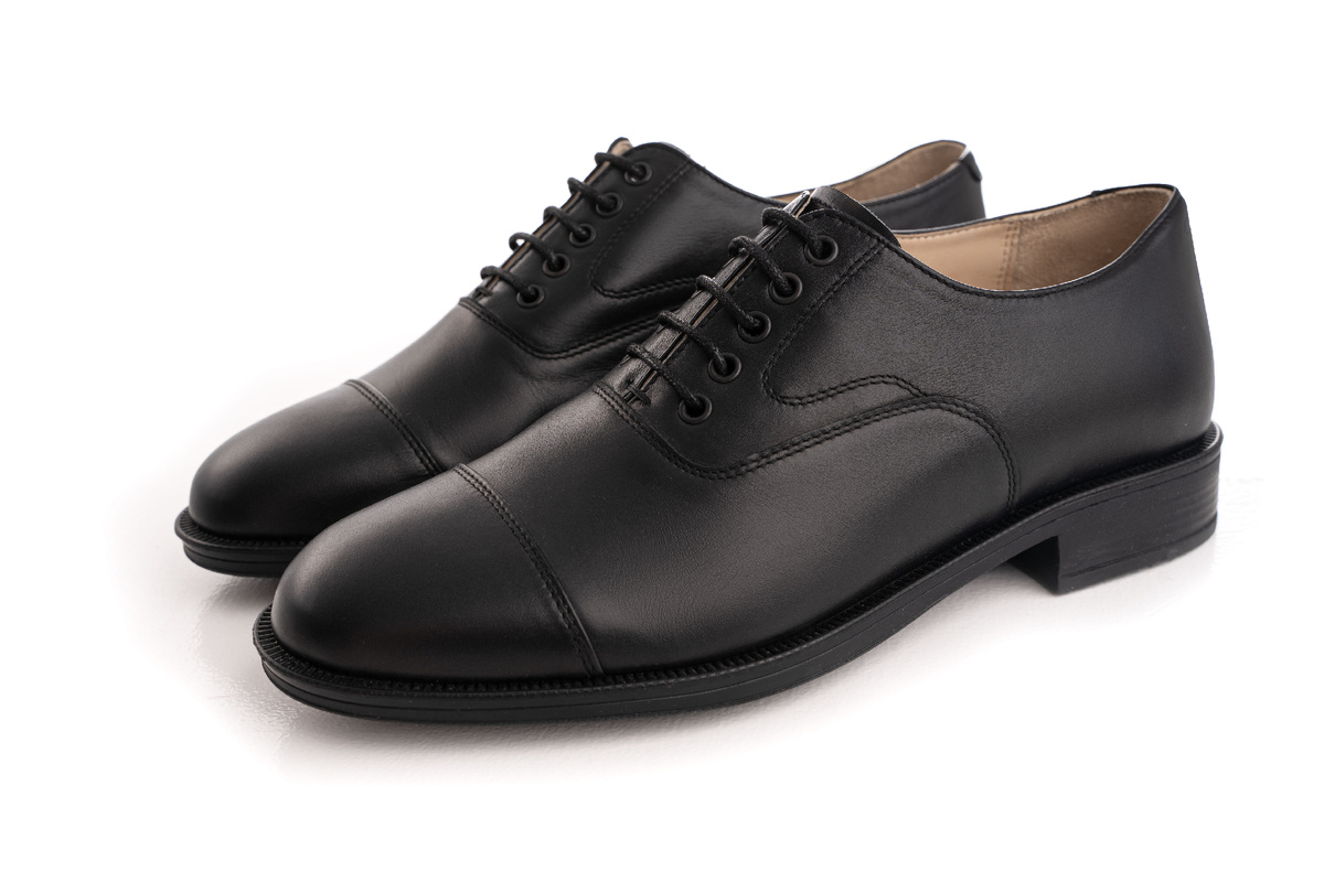 Мужские классические оксфорды натуральная кожа, европейская шнуровка