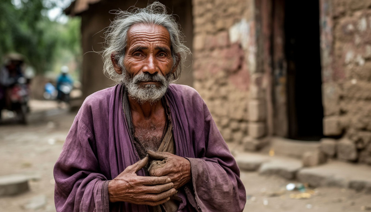 ГигаЧат пословицу "С миру по нитке - нищему рубаха" тоже довольно интересно иллюстрирует, только с надписью на тарабарском почему-то. Так что пусть будет вариант Шедеврума