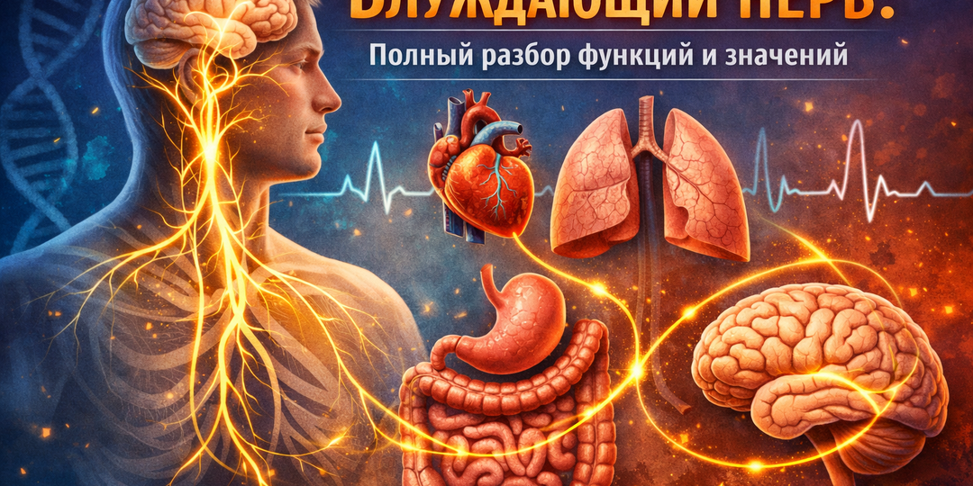 Блуждающий нерв: тихий дирижёр внутренних процессов
