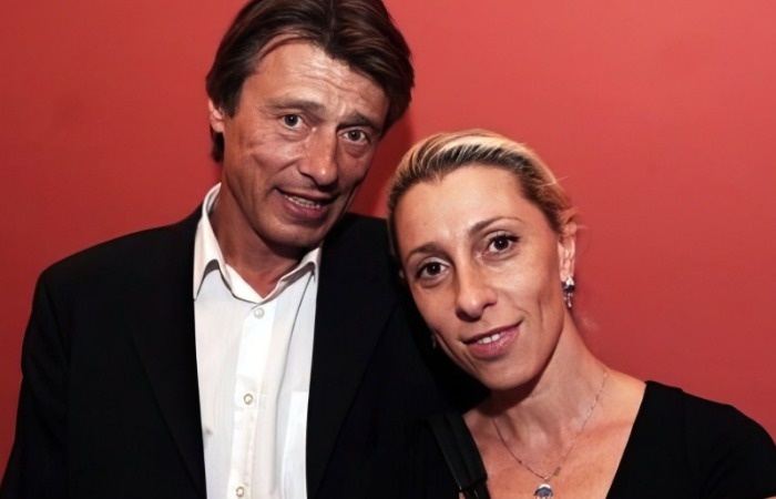 Анатолий Лобоцкий и Юлия Рутберг.