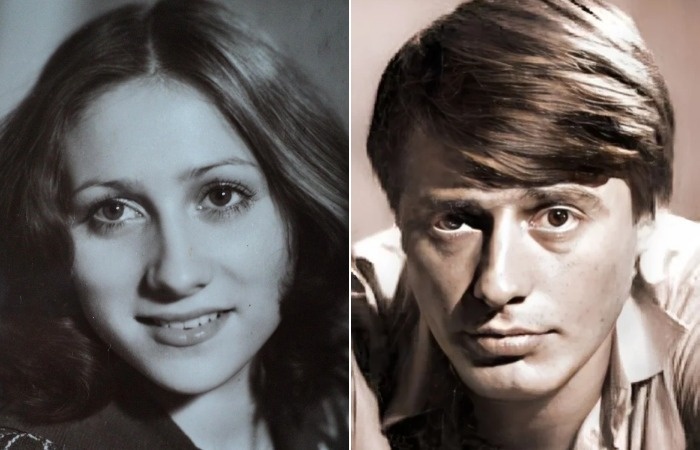 Надежда Смирнова и Анатолий Лобоцкий в молодости.