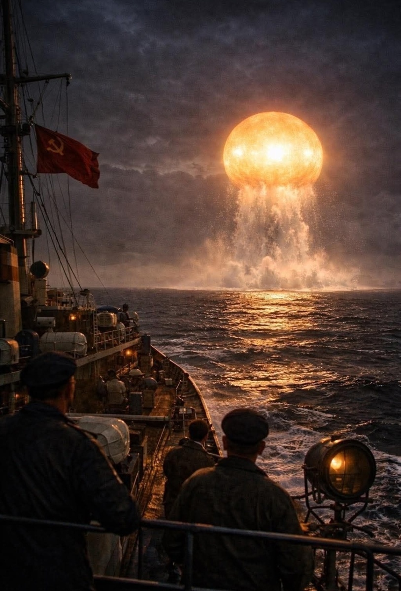 Художественная ии генерация события в Красном море