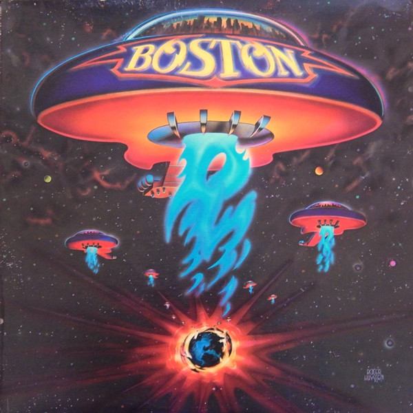 Оригинальная обложка LP «Boston»