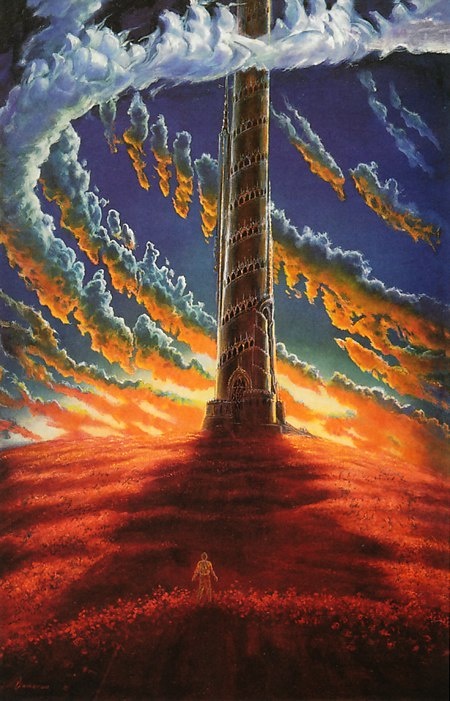 Иллюстрация у циклу Стивенка Кинга "Темная Башня". Из свободных источников.