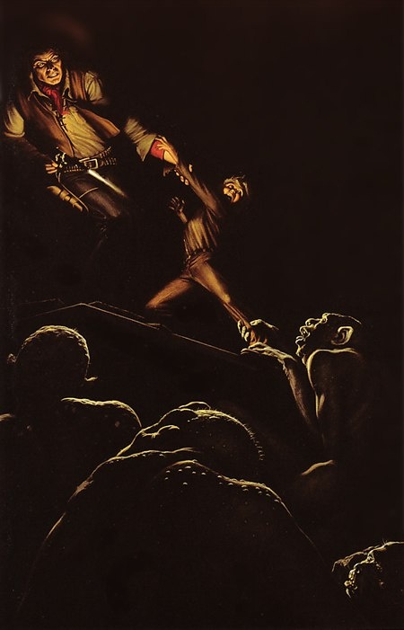 Иллюстрация у циклу Стивенка Кинга "Темная Башня". Из свободных источников.