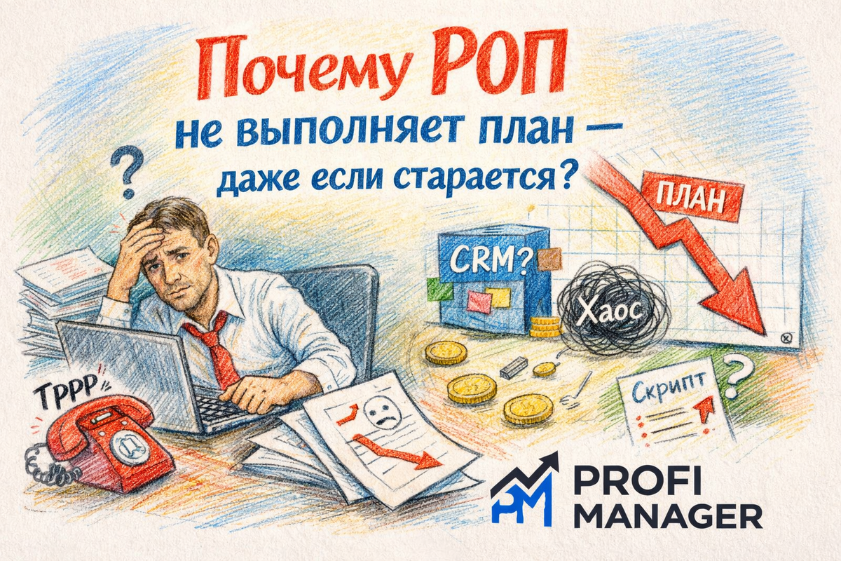 Почему РОП не выполняет план — даже если старается
