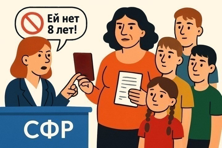 У меня пятеро детей! Почему мне не дают пенсию в 50 лет?