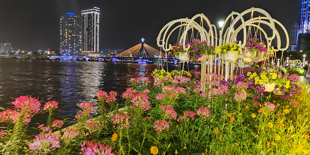 Дневник зимовки. День 49: почем продукты в Дананге, вечерний круиз по реке Хан, обзавелись личным таксистом